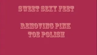 Removing pink polish - mov