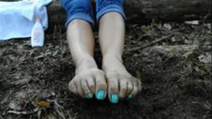 Dirty Feet in the Woods