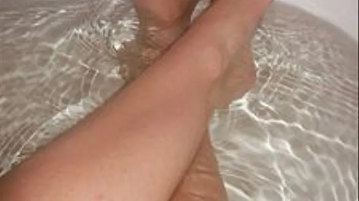 Blue Bath Toes