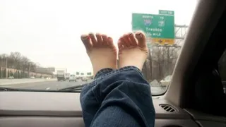 Car Windshield Feet