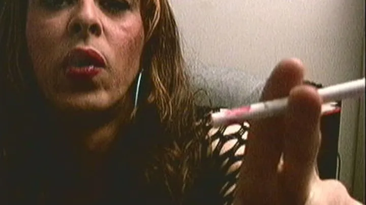 Smoking with my red nails 10minute part 1 [ 1 ]