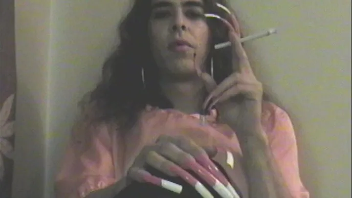 Long nails still wet while smoking Part 1 [ ]