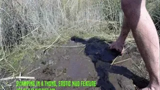 Swamping in a Thong, Erotic Mud Feature