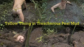 Yellow Thong in Treacherous Peat Mud, 2019-06-19
