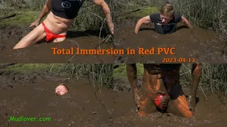 Total Immersion in Red PVC, 2023-04-13