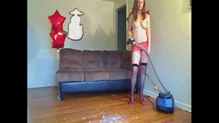 Vacuuming Christmas 3 2017