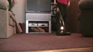 Vacuum Virgin 8 (upright vacuuming) Floor View