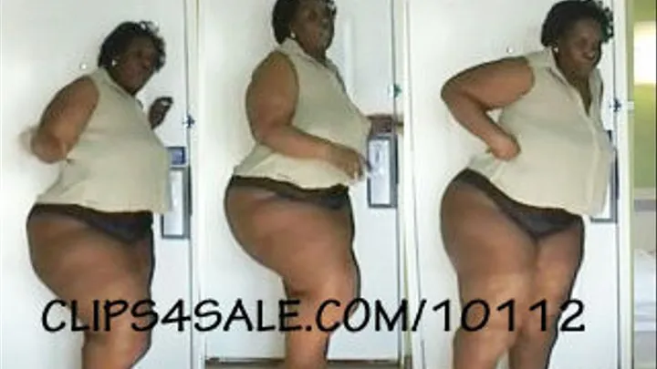 NEW 2010 JUICY MONSTER 66IN HIPS THIGHS DANCN N BLCK PANTIES CLP 3