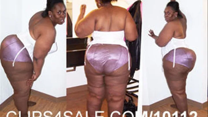 2010 JUICY 44DD's 66IN HIPS ELEPHANT SIZE THIGHS N WHITE CORSET PT 4