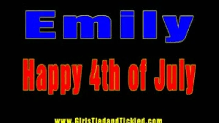 HAPPY 4 TH OF JULY from Emily - 1