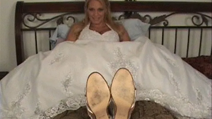 POV Tickling the Bride's Feet