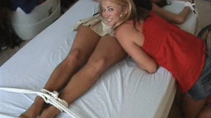 Kristin Tickles Chasity (Belly Button)