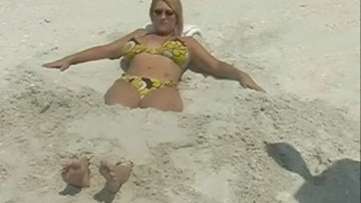 Revenge - Charlee Gets Buried at the Beach