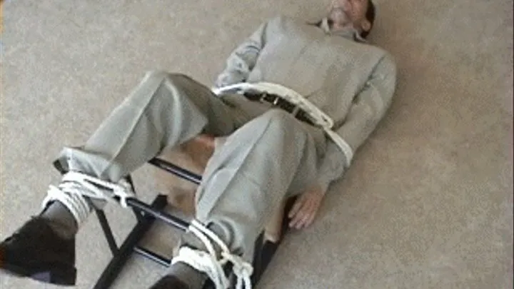 Chair Tied and Foot Tickled