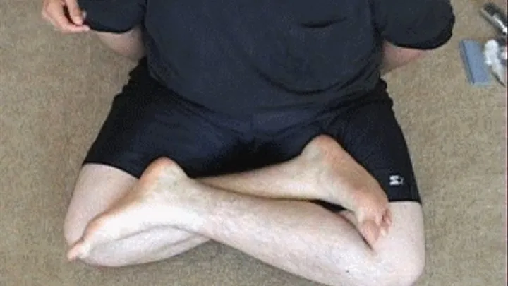 Lotus Position Tickle (Male Feet)