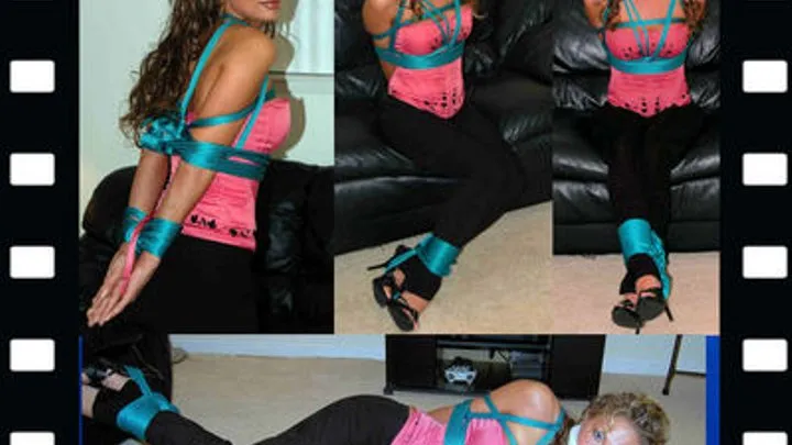 Gorgeous Danielle is back as the, bound and gagged, rich wife.