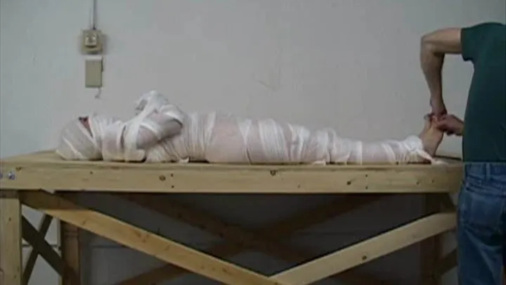 submissann serves The Sadist : Mummification/Extreme Bondage, Part 7