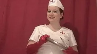 White Nurse Foot Job - Normal Quality