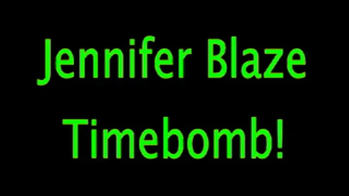 Jennifer Blaze: Time Bomb!