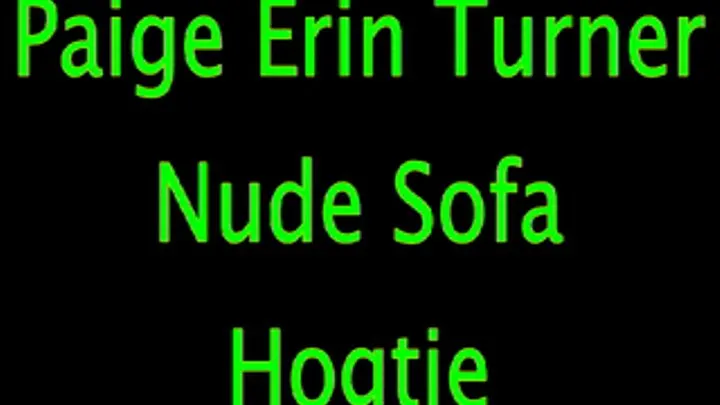 Paige Erin Turner: Nude Sofa Hogtie
