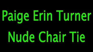 Paige Erin Turner: Nude Chair Tie