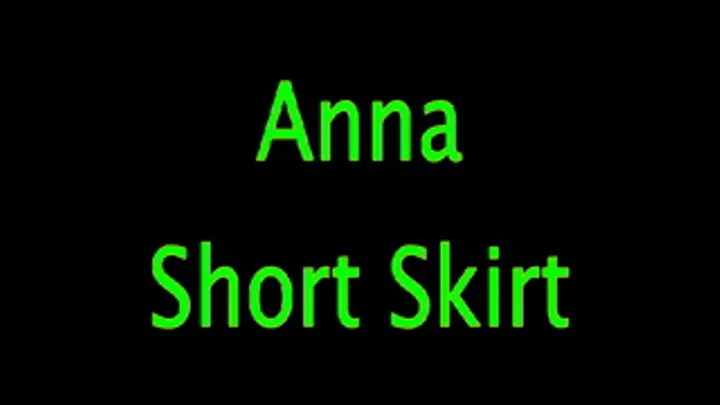 Anna: Short Skirt