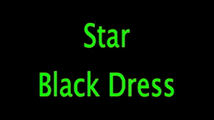 Star: Black Dress Bound