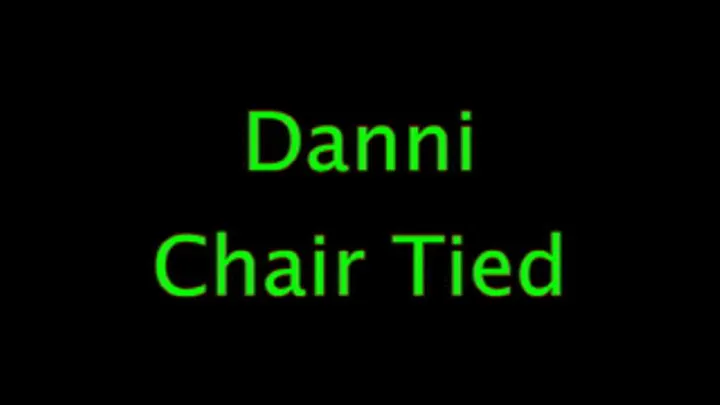 Danni Chair Tied