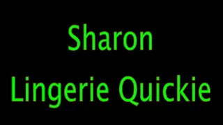 Sharon: Lingerie
