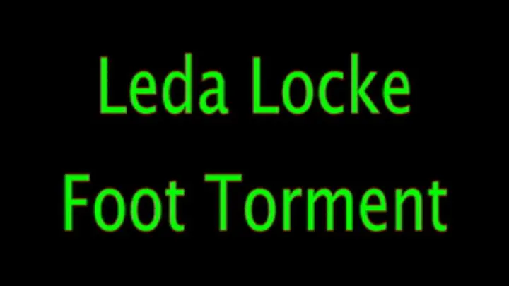 Leda Locke Foot Torment
