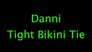 Danni: Tied Tight in her Bikini