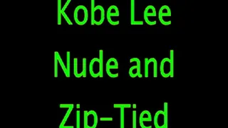 Kobe Lee: Nude Zip Tied