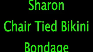 Sharon: Bikini Chair Tied