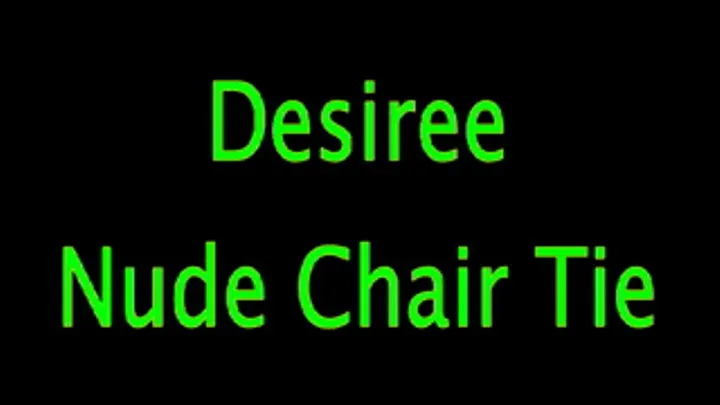 Desiree Nude Chair Tie