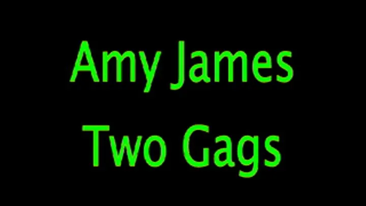 Amy James: Two Gags