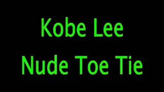 Kobe Lee; Nude and Toe Tied