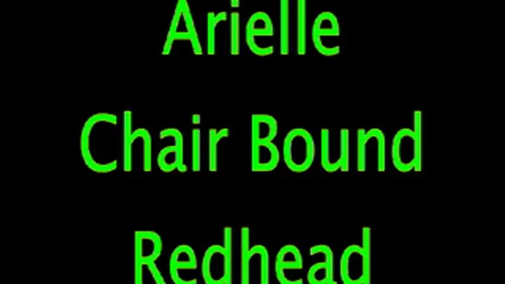Arielle: Chair Tied Redhead