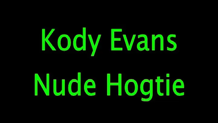 Kody Evans: Nude Hogtie