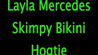 Layla Mercedes: Skimpy Bikini Hogtie