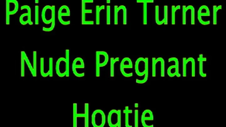 Paige Erin Turner: Nude Pregnant Hogtie