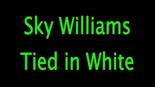 Sky Williams: White Lingerie