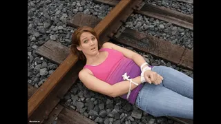 Layla Mercedes: Tied to the Tracks