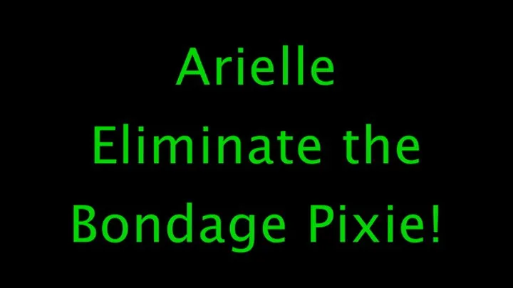 Arielle: Eliminate the Bondage Pixie!