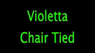 Violetta: Chair Tied in Red