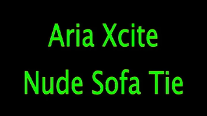 Aria Xcite: Nude Sofa Tie