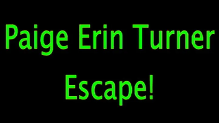 Paige Erin Turner: Escape