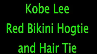 Kobe Lee: Red Bikini Hogtie