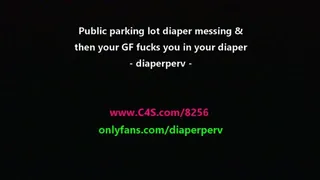 Diaper Lover Audio Public Messy Diaper Fucking in car