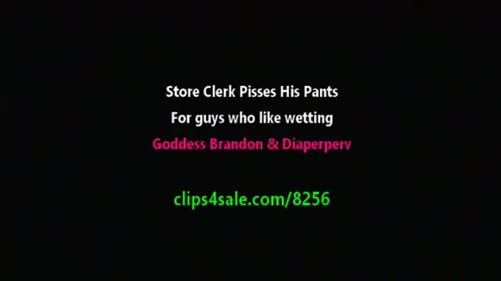 Male desperation Wetting & cumming in your pissy pants - Brandon & diaperperv