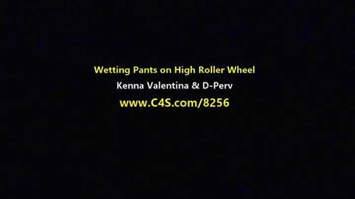 MALE DESPERATION AUDIO Wetting On High Roller Wheel 2 Girls